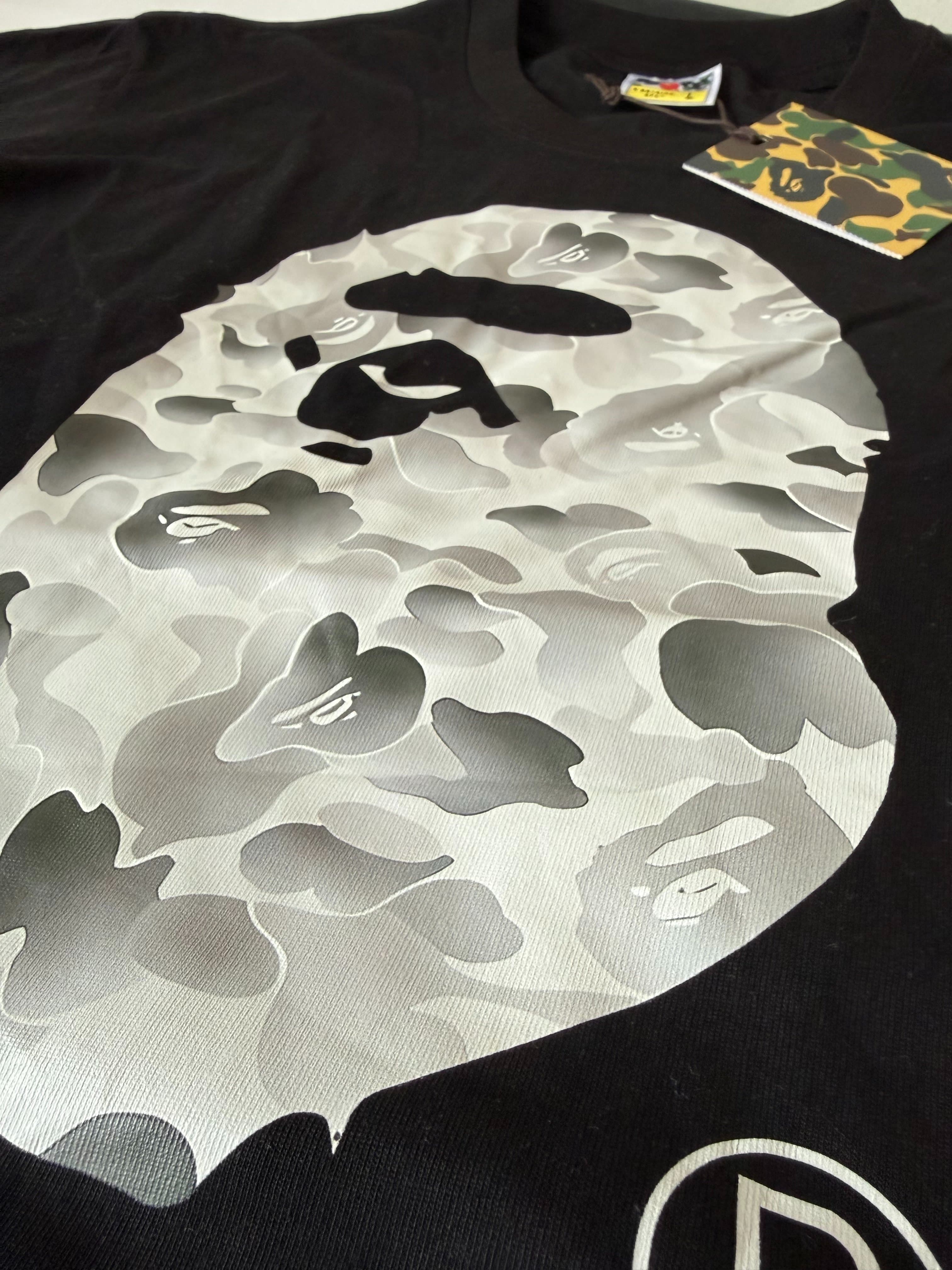 BAPE Color Camo Big Ape Tee 'Black/Grey' reverso — URBN STORE