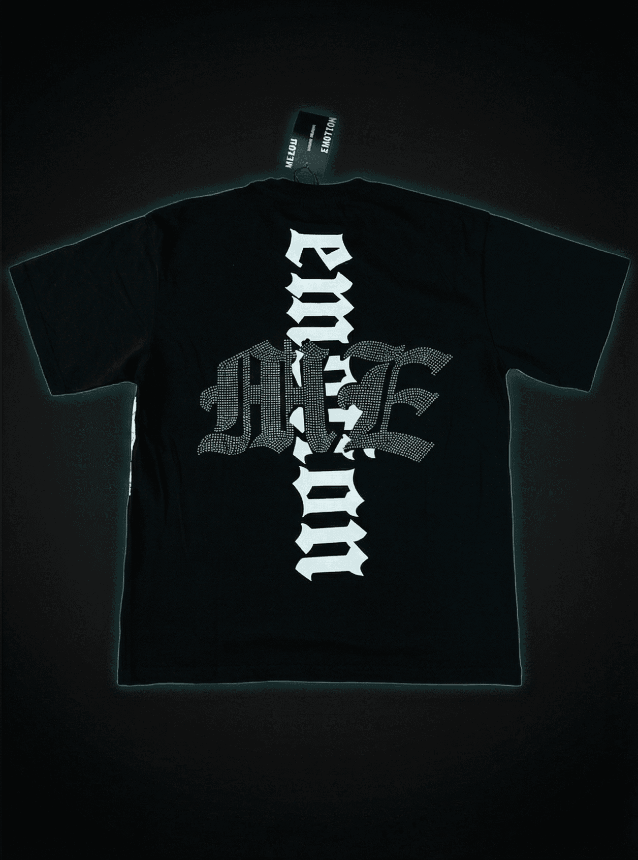 Mixed Emotion "Black Alien Trees" Shirt reverso — URBN STORE