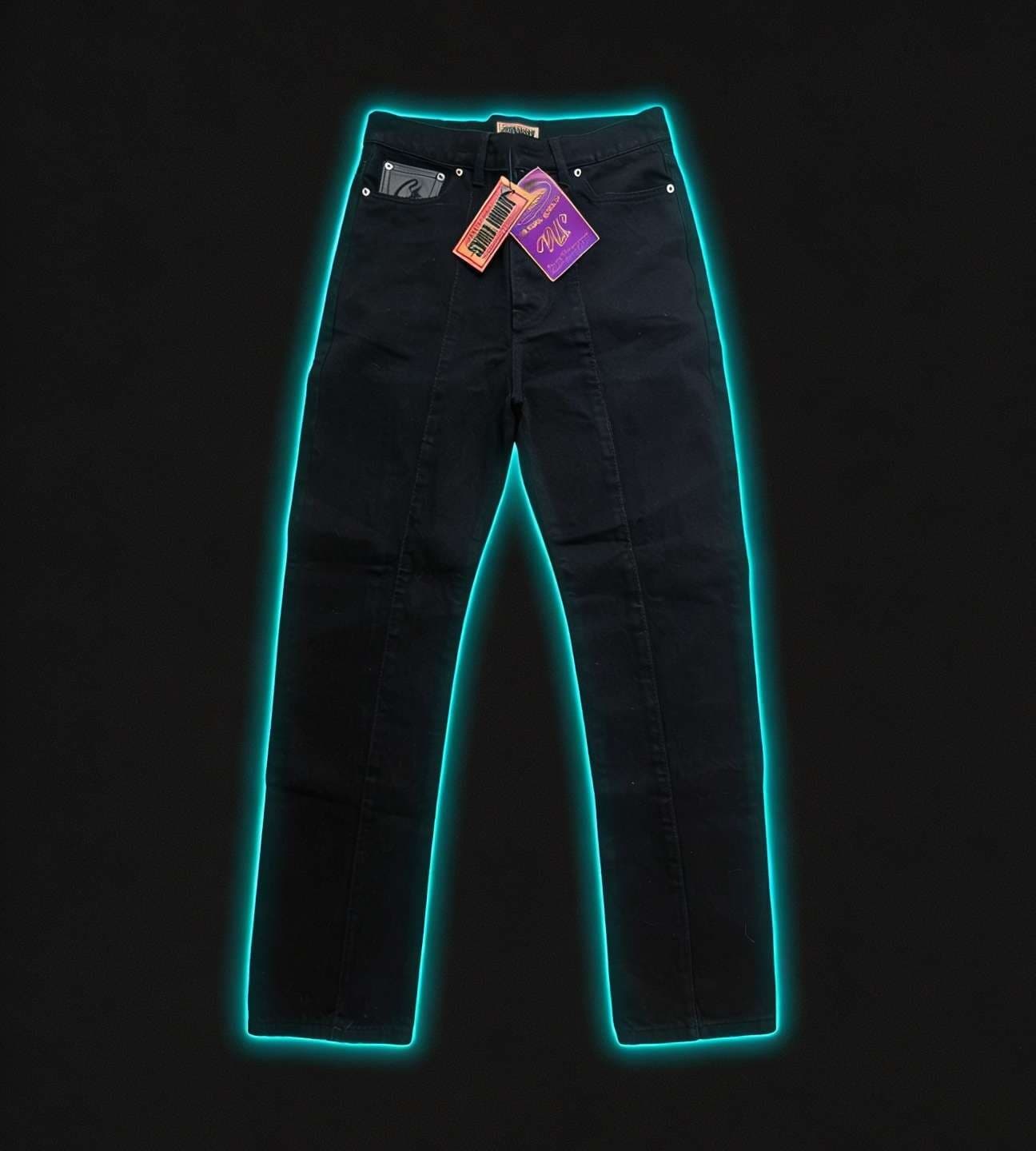 Corteiz C Star Denim Black Pant — pantalones — URBN STORE